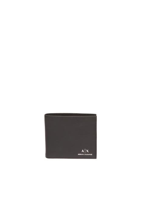 black logo wallet ARMANI EXCHANGE | 958097CC845-00020